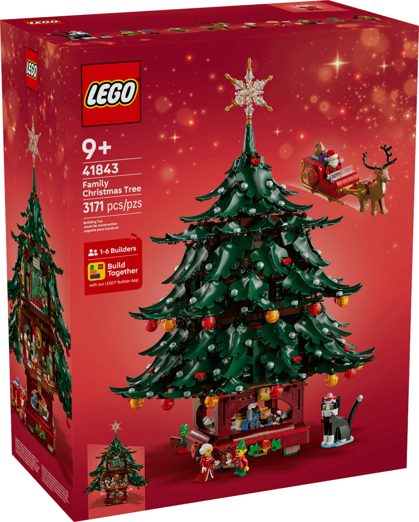 LEGO Weihnachtsbaum für die Familie (41843) – Bild 1 von 5